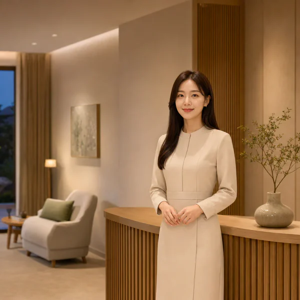 라운지 블루밍웰빙 홈타이 안내 이미지