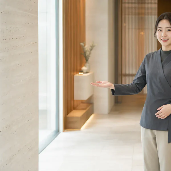 라운지 아모르포레스트 홈타이 안내 이미지